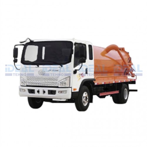 Ассенизационная автомашина FAW Tiger-VH 4x2 VUM1110 - 6 куб.м 