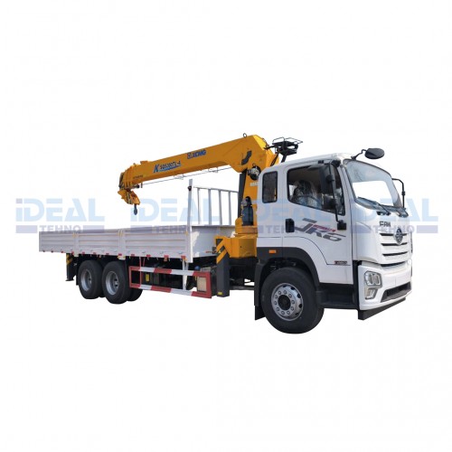 Бортовой автомобиль с кран-манипулятором FAW JK6-260 6x4 - 12 т