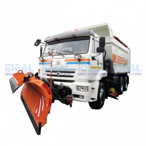 Комбинированный автосамосвал КамАЗ 6520-23016-63 6x4 - 20 т