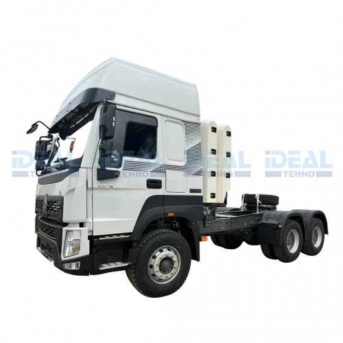 Седельный тягач Sinotruk Howo-V7X 6x4 CNG (рессора)